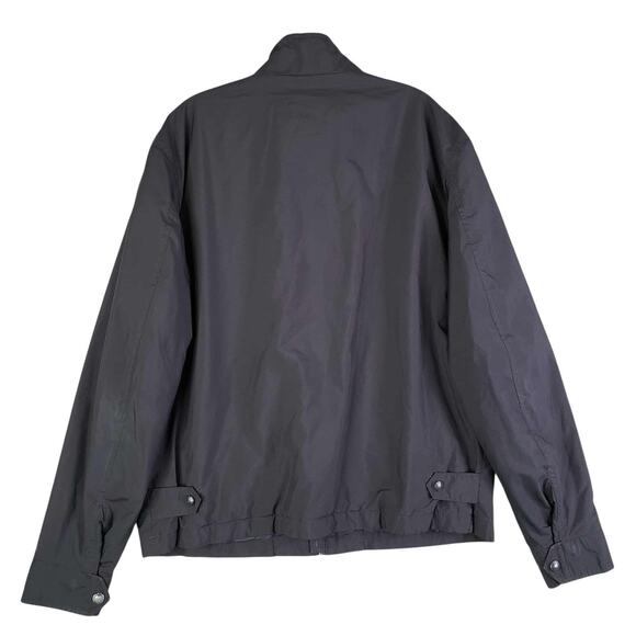 Polo Ralph Lauren Jacket SoftShell Mens Size Large Black Logo Zip Preppy Flight - Picture 3 of 12